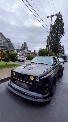 @bvbuilds on Instagram: "Soooo I accidentally ended up buying a SEMA build BMW E30 with a swapped LS single turbo. I feel like I should be sponsored by someone. • • • • #bmw #e30 #dtm #ls #turbo #build #track #car #sema"
