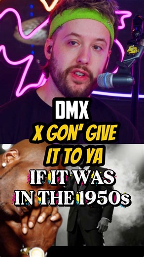 DMX - X Gon’ Give It To Ya if it was in the 1950s 😮‍💨 watch me LIVE 🥁-> twitch.tv/sethdrums #drums #fyp #ai #twitch #twitchclips #twitchhighlights #funnymoments #mashups #jokes #throwback | SethDrums