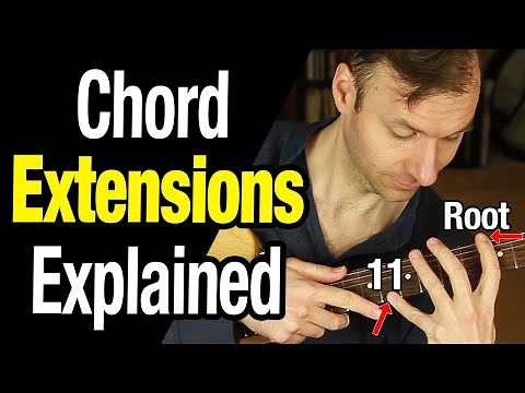 9, 11, 13 Chords | Guitar Extended Chords