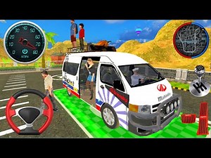 Real Van Minibus Driving Games - City Minibus Simulator 3D 2026 - Bus Game _ Android GamePlay