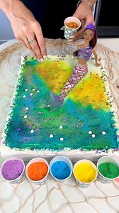 Mermaid Barbie cake🐟 made by aloha ocean | Laughs and Hacks