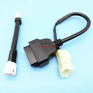 [Hot Item] 3&4 Pin Connector OBD II K-Line Diagnostic Harness Electronic Cable of Honda-YAMAHA Motorcycle