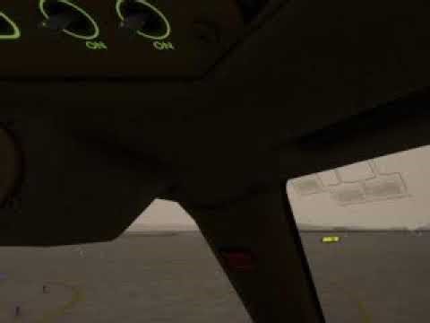 New flight with new cockpit view in the pmdg 777-200