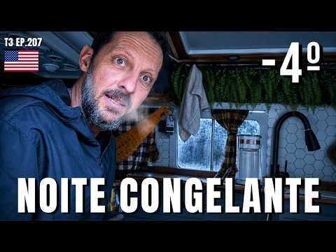 THE COLDEST NIGHT OF OUR USA TRIP | S3 EP. 207