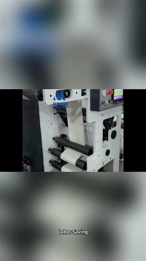 Non-stop Label Production: MWU-330 Automatic Butt Splicer & Turret Rewinder #machine