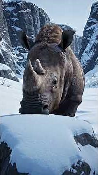 Neanderthals vs Woolly Rhinoceros 🦏❄️ | Epic Ice Age Hunt | Neanderthals