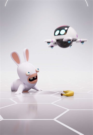 Rabbids Beta Program is live. Behavioral updates pending… 👀 #rabbids #animation #robot #meme #funny