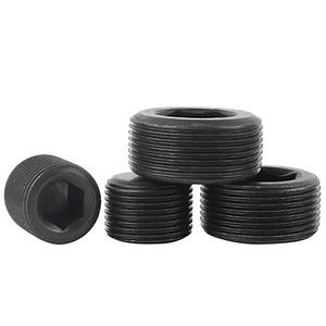 [Hot Item] Pipe Plug Carbon Steel Pipe Plug Fitting 1/4" NPT Male Pipe Plug Internal Hex Thread Socket