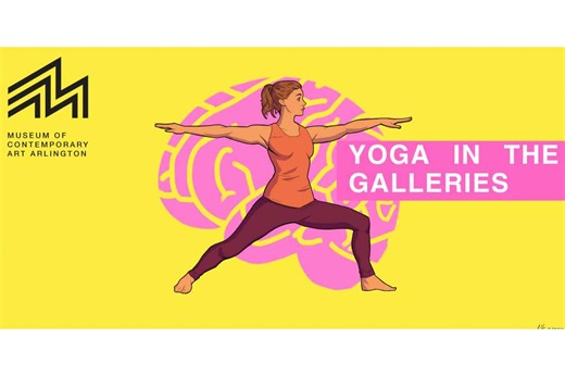 Yoga in the Galleries at Museum of Contemporary – Art Arlington | ARLnow