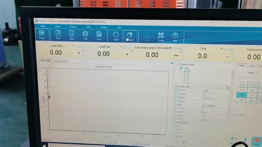 50KN computer control automatic electronic universal tensile testing machine for plastic sheet
