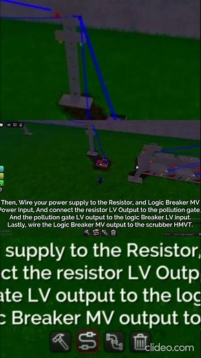 Scrubber Pollution Gate Tutorial - ROBLOX Industrialist #roblox #gaming