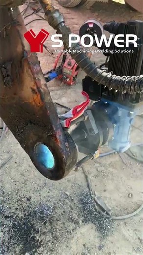 Bore Welding Machine Factory S- Power Portable Line boring #automobile #enginemachining