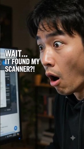 CHATGPT MADE MY OLD SCANNER WORK AGAIN! 😱🖨️