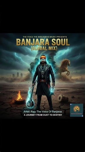 Banjara Soul (global mix) New song| RajuVB Official Music|Avelebal All PLATFORMS SUBSCRIBE NOW🙏❤️