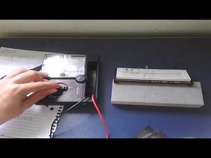 Video Lesson: LEDs - Anode/Cathode, Positive/Negative, Analog Multimeter