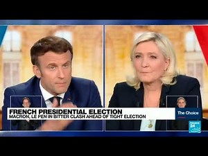 Macron and Le Pen clash on Russia in feisty debate ahead of presidential run-off • FRANCE 24