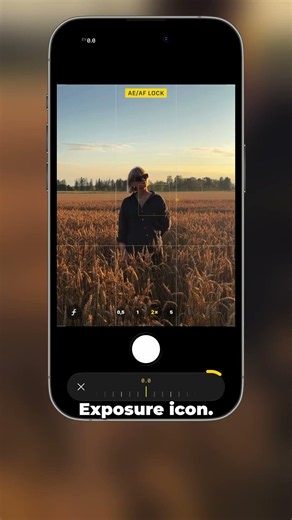 Most Useful iPhone Camera Tip 📱 #iphonecamera #iphonephotography #iphonetricks #exposure