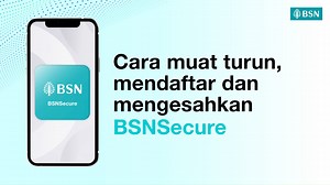 Memperkenalkan BSNSecure untuk Perbankan Internet myBSN. BSNSecure membolehkan anda mengesahkan transaksi Perbankan Internet myBSN melalui Secure Verification (Push Notification). Beralih daripada SMS TAC dan aktifkan BSNSecure untuk pengesahan transaksi Perbankan Internet myBSN lebih mudah dan selamat. NOTA: Nama Peranti/ Model Telefon: (Contoh: iPhone 14 Pro/ Galaxy S23 Ultra/ Huawei P60 Pro) Nombor ID/Nombor Kad Pengenalan: (Contoh: 95131314****) #BSNMalaysia #BSNSecure #Security #mybsn | BSN