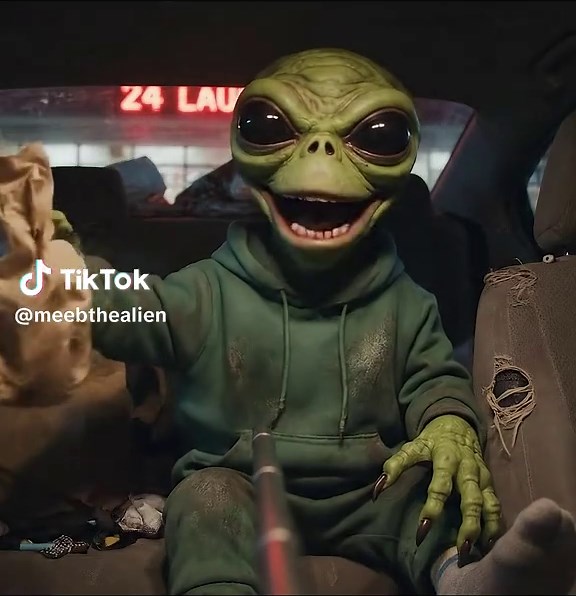 I tried brownies #fyp #funnyvid #veo #meebthealien #bigfoot | bigfoot