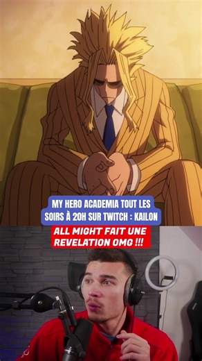 Partie 192!| ⚠️REDIFF COMPLÈTE SUR MON PATREON : Kailon🚨 Tous les soirs en live à 20h sur Twitch : Kailon Viens découvrir ou redécouvrir avec nous MHA : My Hero Academia ! 🦸🏻‍♂️ Si tu viens de ce réseau et que tu prends avant la fin de semaine tu as 10% avec le code : KLN10 Vous m’avez énormément demandé de regarder cet animé et bien le voici ! Est ce mieux que NARUTO ou SNK ? A tres vite sur un live 🔥 #react #izuku #mha #MyHeroacademia #animé 🚨 FAKE BLOOD🚨 FAKE WEAPON 🚨 FAKE FIGHT ! Kats