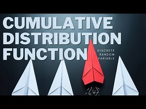 Cumulative Distribution Function for Discrete Random Variables (Statistics / Probability)