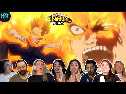 ENDEAVOR'S PLUS ULTRAAAA!!😱⚡ ABSOLUTE CINEMA!! My Hero Academia Season 4 Episode 25 Reaction Mashup