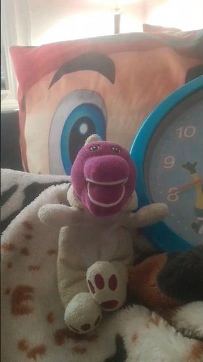 barney upon a clock story ending barney doll wink