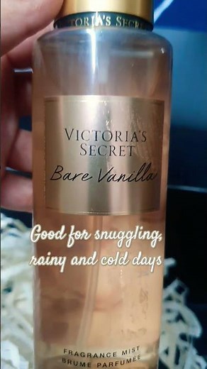 Victoria's secret Bare Vanilla body mist🤎💛🧡