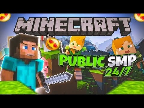 Minecraft Public SMP LIVE 🔴 | FREE Redeem Code + Giveaways 💎 | Join Fast!