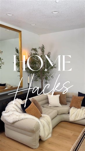 67K views · 8.1K reactions | Oddly enough.. it’s more comfy than my real couch樂 you will fall in love with this inflatable sectional! ️Great temporary couch, outdoor sofa for movie nights, or even for camping!⛺️ To shop: comment the words “Home Hacks” for an automatic dm with the link or link on my stories & link in bio  | The House Of Sequins | Facebook