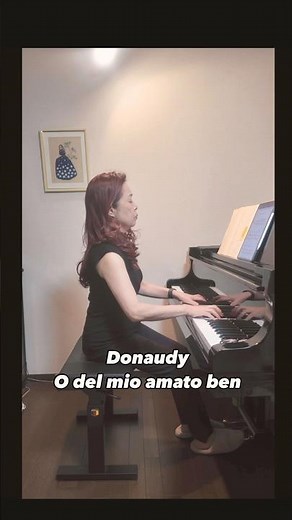ドナウディのO del mio amato benを演奏してみた #クラシック音楽 #イタリア歌曲 #オペラ #イタリア歌曲伴奏
