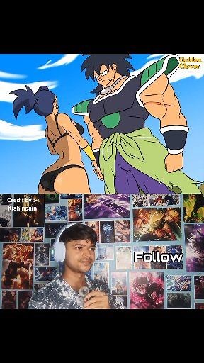 8.7K views · 157 reactions | Broly vs Kale in a funny Dragon Ball fan...