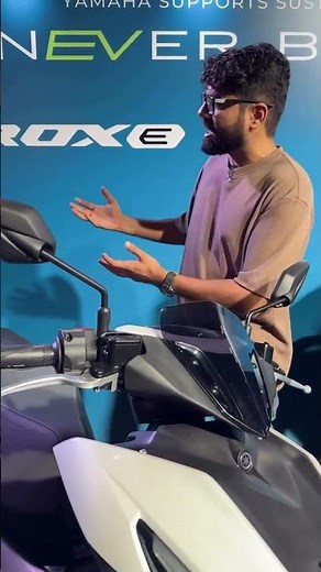 Yamaha Aerox Goes Electric | Launch in Q1 of 2026 #shorts