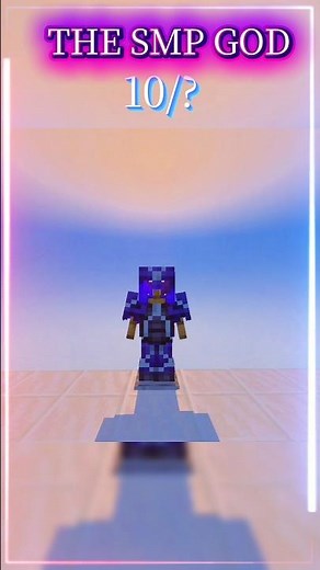 The SMP GOD Armor? 😱 | Netherite + Tide Trim + Iron #minecraft #shorts