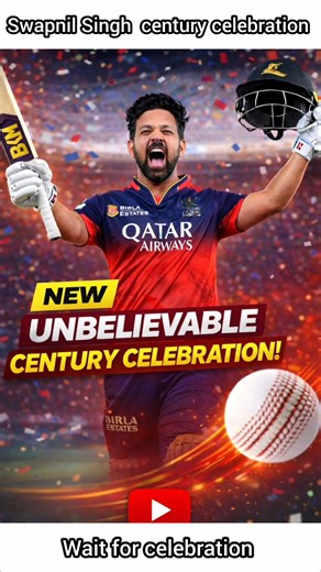 Swapnil Singh new unbelievable century celebration unblocked #cricket #trending #viral