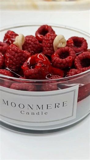 Raspberry Candle ❤️🕯️