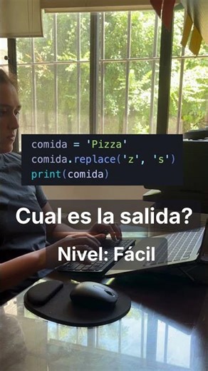código con python? Pizza? Pissa? Piza? Piza? 🤔