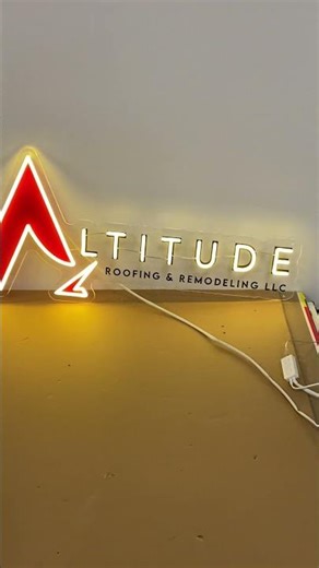 How to make RGB color changing neon sign? #neonsign #ledsign #sign #signfabrication #walllights