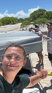 32 reactions | The Marshall Islands are made entirely of fossilized coral, not rock — making them biologically built, not geologically. These living reefs have outlasted the volcanic islands they once surrounded, adapting to sea-level changes for millions of years. But with an average elevation of just 7 feet, rising seas now threaten their very survival. Learn more about how you can help at the link in bio! | Island Conservation | Facebook