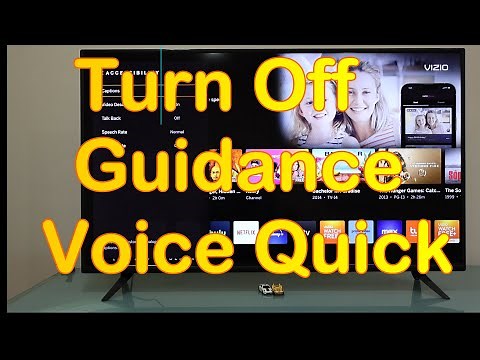 Vizio TV: Unable to turn off TalkBack? Text to Speech?(Fix it easy😀)