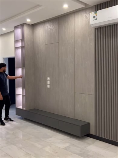 Wall Panel Flat: La pareja perfecta no exis... 😍✨ Dale ese upgrade a tus paredes con la calidad de Revestimientos Alkon. ✅ Estilo moderno. ✅ Instalación impecable. ✅ Estacionamiento gratis para clientes. Comenta