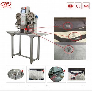 [Hot Item] Pneumatic Roll Label Heat Transfer Machine for Neck Label