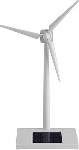 Solar Windmühle, Mini Solar Windrad Modell Miniatur Solarenergie Windkraftanlage Spielzeug Desktop Solarbetriebene Windmühlen Kinder Bildung Wissenschaftliches Lehrmittel