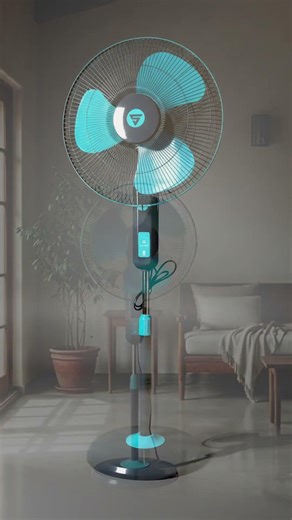 Super Visiree BLDC Pedestal fan | Remote Control | Powerful Breeze