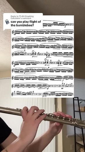 Flight of the Bumblebee Flute Calculator and Recorder Sheet Music