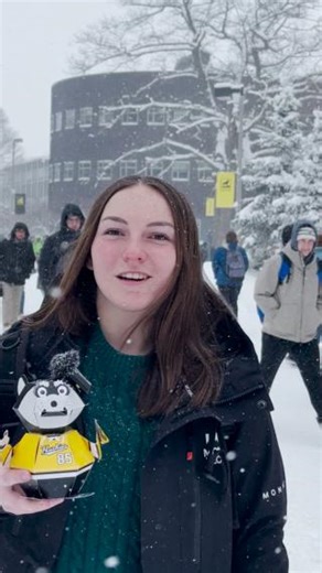 46K views · 1.3K reactions | "It's the greatest thing that's ever happened at Michigan Tech. I love the snow!" ❄️ We asked and Huskies answered, "What's your take on winter at Michigan Tech?" #MichiganTech | Michigan Technological University | Facebook