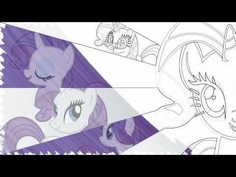 My Little Pony Friendship is Magic Rarity Coloring Pages for Kids