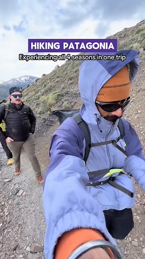 When in Patagonia, be an onion and layer up. 🧅 You never know what kind of weather will greet you each day! So bring on the base-layers, then a mid-layer such as a light fleece jacket, and top it off with a windproof and waterproof layer. 🏔️✨ 🗺️ Torres del Paine - Full Circuit Trek - https://gadvnt.rs/3yoJRhx 📸 Haramar Kandola | G Adventures
