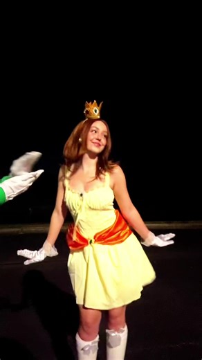 Power Ups in Daisy and Luigi Costumes