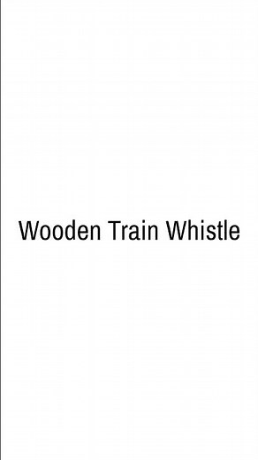 Wooden Train Whistle Sound Effect